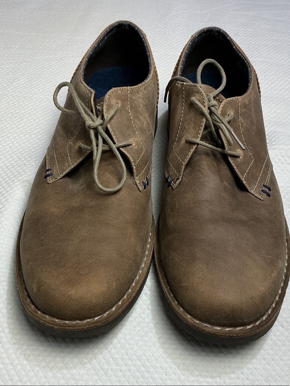 Original Pinguin leather derby Lace-Up Shoes - Brown